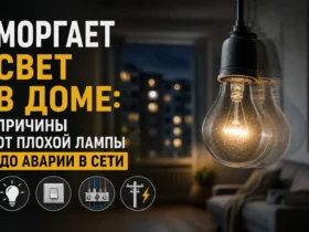 Моргает свет: как по масштабу мерцания понять, где искать причину, фото №12 Моргает свет: как по масштабу мерцания понять, где искать причину – фото №12