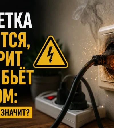 Розетка греется, искрит или бьёт током: три разных симптома и почему один опаснее остальных – фото №3