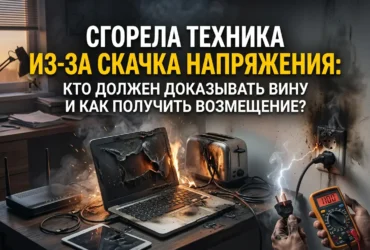 Сгорела техника из-за скачка напряжения: кто должен доказывать вину и как получить возмещение – фото №24