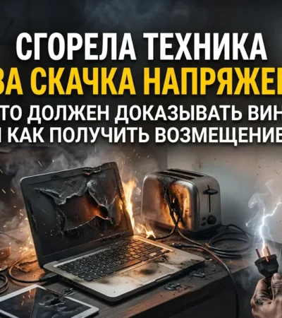 Сгорела техника из-за скачка напряжения: кто должен доказывать вину и как получить возмещение – фото №2
